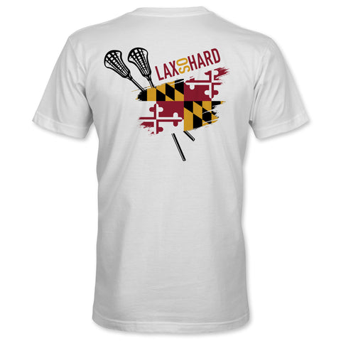 Boys Maryland LAX T-Shirt White