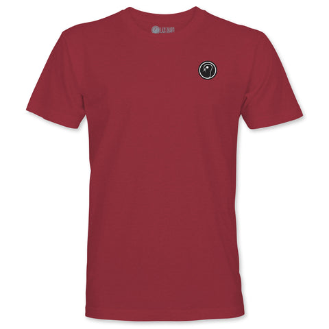 Boys Native Lacrosse T-Shirt - dark red