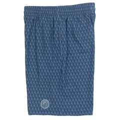 Boys 3D Lacrosse Shorts - Blue and Gray