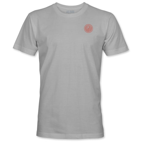 Boys Beach Lacrosse T-Shirt - Light Gray