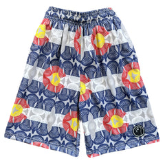 Boys Colorado Flag Lacrosse Shorts