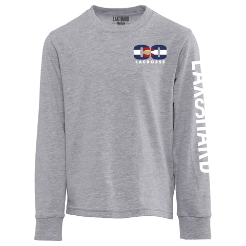 Boys Colorado Lacrosse Long Sleeve T-Shirt