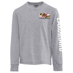 Boys Maryland Lacrosse Long Sleeve T-Shirt