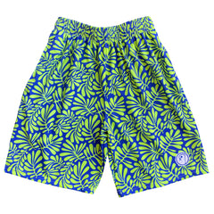 Boys Tropical Lacrosse Shorts - Green