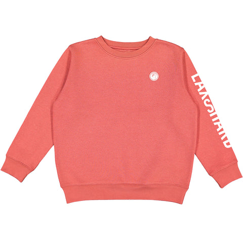 Girls Beach Lacrosse Crew Fleece - Pink