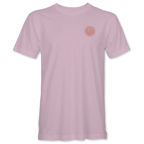 Girls Beach Lacrosse T-Shirt - Light Pink