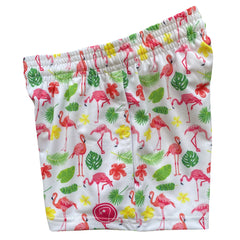 Girls Flamingo Lacrosse Shorts