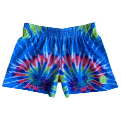 Girls Tie Dye Lacrosse Shorts