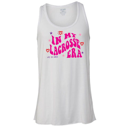 Girls Lacrosse Era Tank White