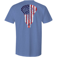 Mens American Lacrosse T-Shirt