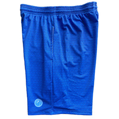 Mens Graphic Lacrosse Shorts Blue