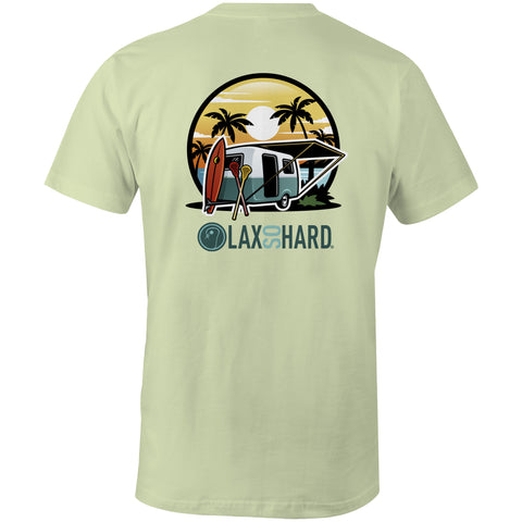 Mens Lacrosse Camper T-Shirt - Green