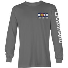 Mens Colorado Lacrosse Long Sleeve T-Shirt