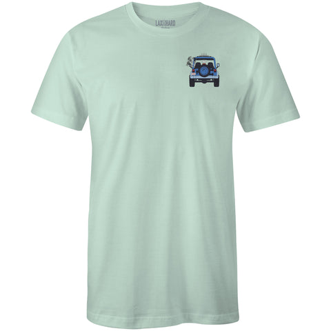 Mens Beach Lacrosse Jeep T-Shirt - Mint