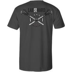 Mens Lacrosse Arrows T-Shirt - gray