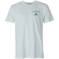 Mens Churnin & Burnin Lacrosse T-Shirt - Ice Blue