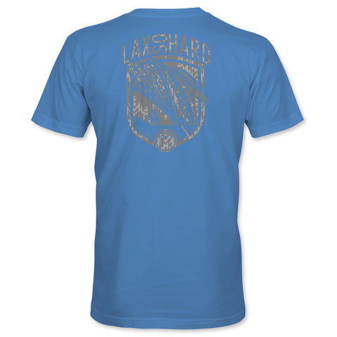 Boys Lacrosse Native T-Shirt - Turquoise Blue