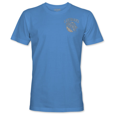 Boys Lacrosse Native T-Shirt - Turquoise Blue