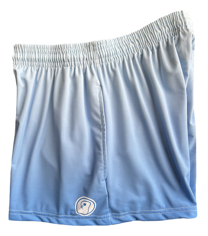 Womens Lacrosse Shorts - Blue Ombre