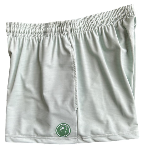 Womens Lacrosse Shorts - Heather Green