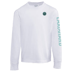 Boys Camper Lacrosse Long Sleeve T-Shirt - White